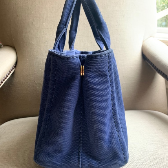 Prada Small Canapa Handbag/Crossbody - Picture 5 of 14